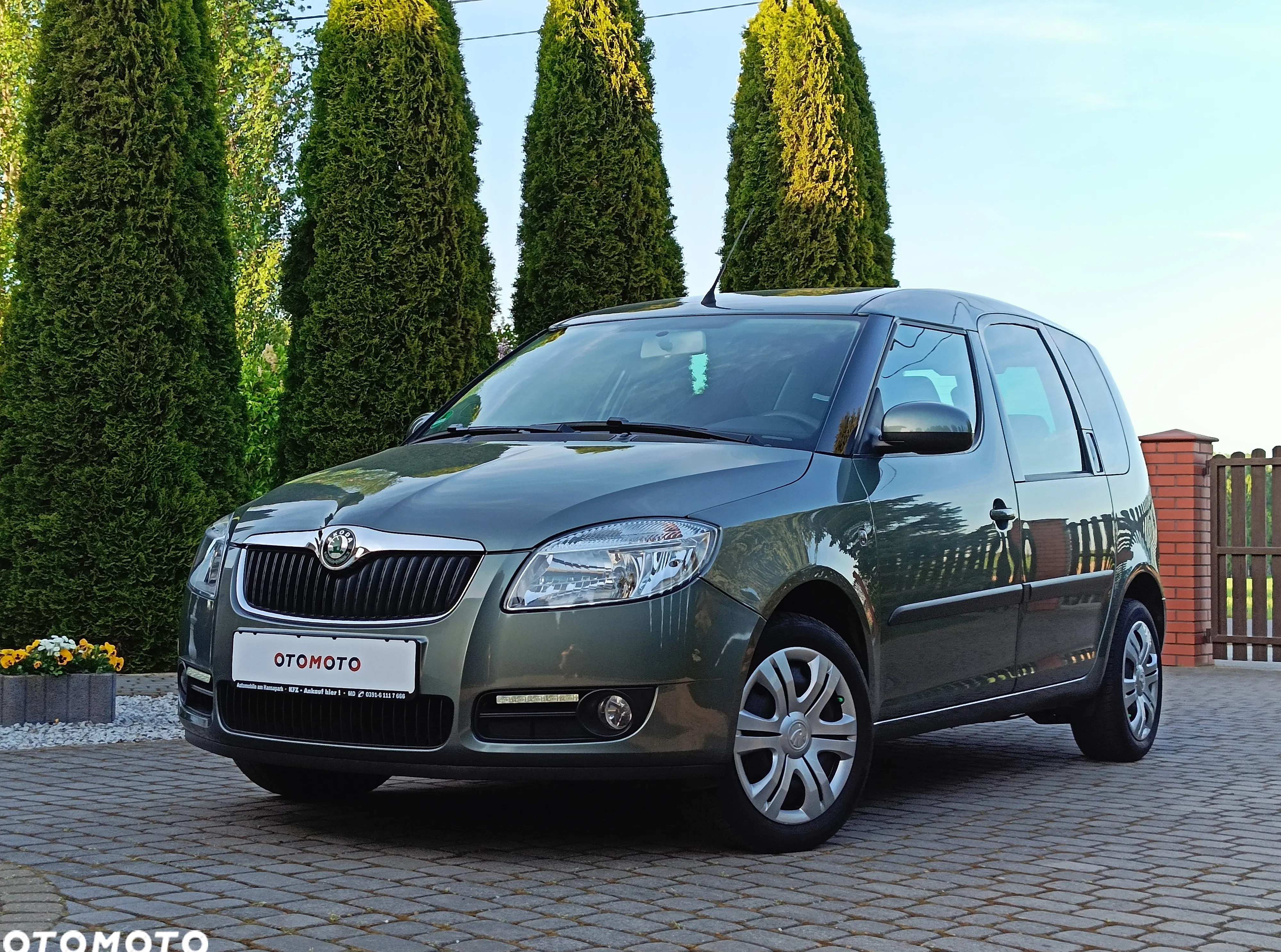 mazowieckie Skoda Roomster cena 15900 przebieg: 258000, rok produkcji 2007 z Gostynin